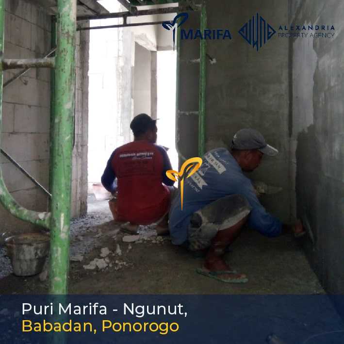 Kegiatan Plester Unit 6 di Perumahan Ponorogo Puri Marifa Perumahan Syariah 27 Maret 2021 part 4-min