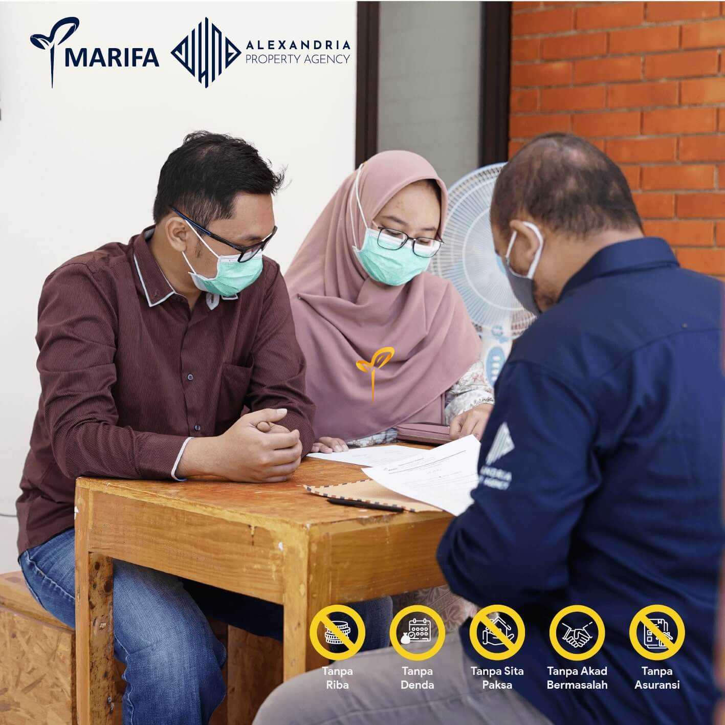 Serah Terima Unit 3 di Perumahan Ponorogo Puri Marifa Perumahan Syariah 5 Mei 2021